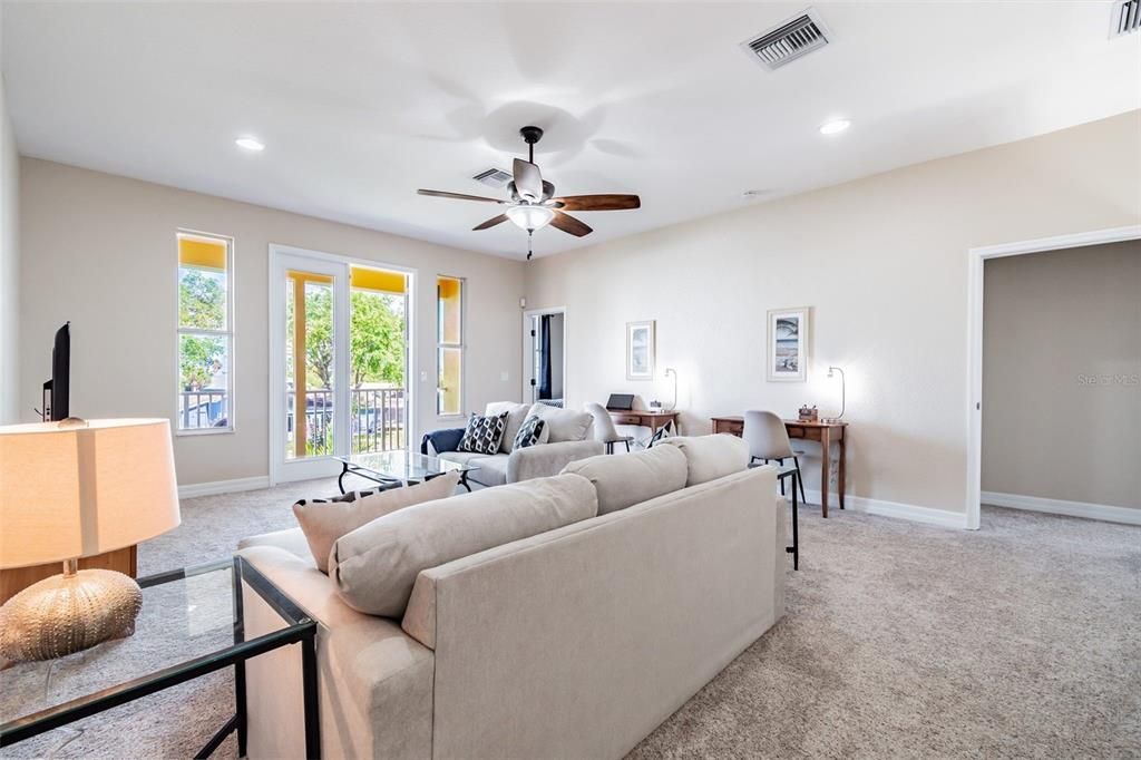 Dining room, Interior, Living room, Recessed Lighting