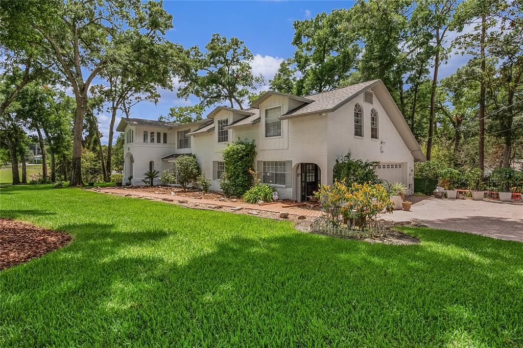 Attached, Backyard, Exterior, Facade, Farmhouse