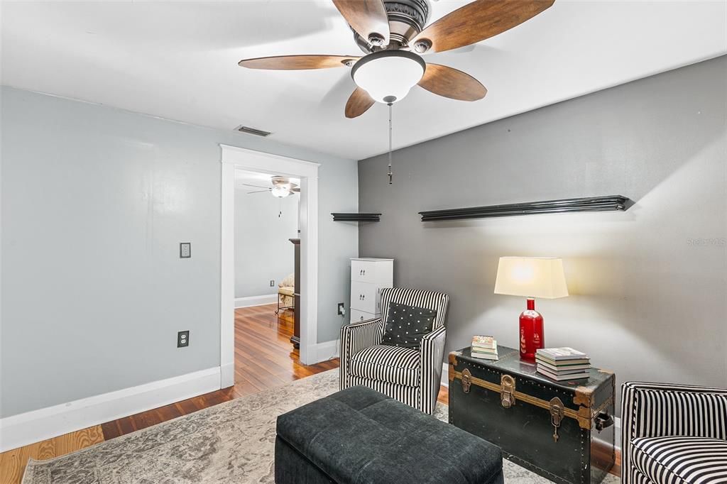 Home Office, Interior, Wood Texture Flooring