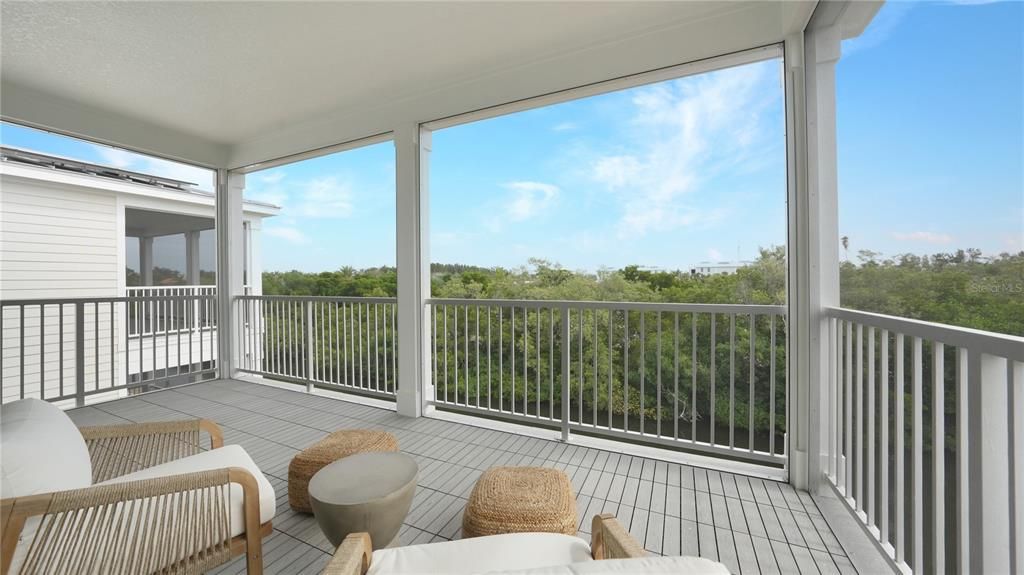 Interior, Sun Room, Wood Texture Flooring