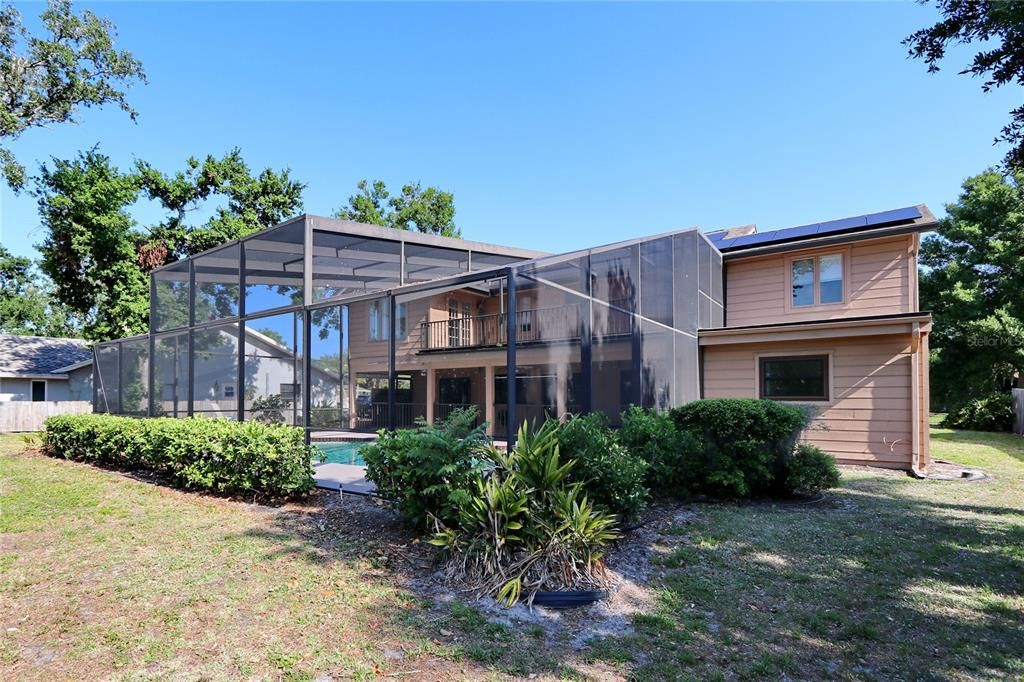 Backyard, Exterior, Solar Panels