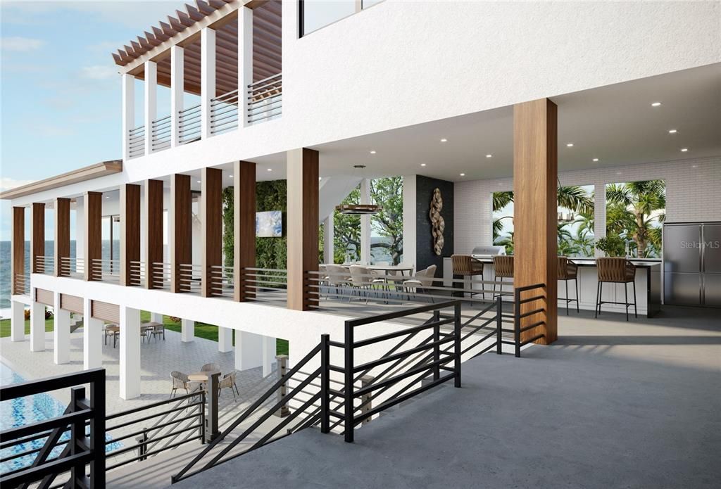 Exterior, Recessed Lighting