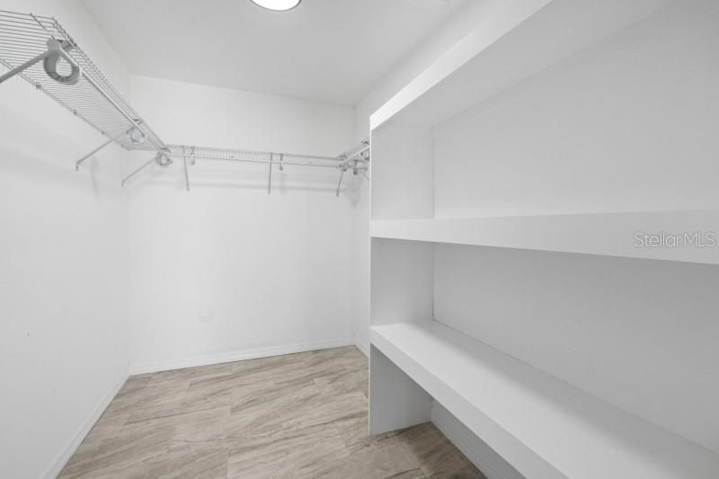 Interior, Recessed Lighting, Walk-in Closets, Wood Texture Flooring