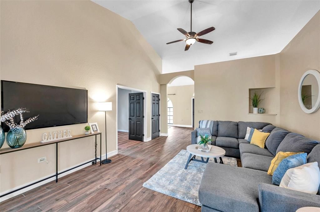 Interior, Living room, Wood Texture Flooring