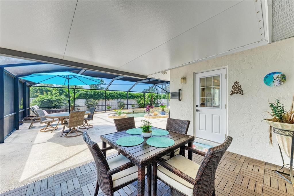 Dining room, Glass Ceilings, Interior, Pool, Sun Room