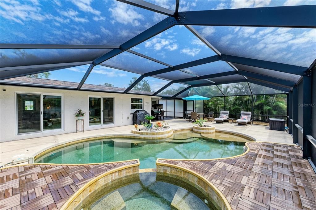 Glass Ceilings, Interior, Pool, Sun Room