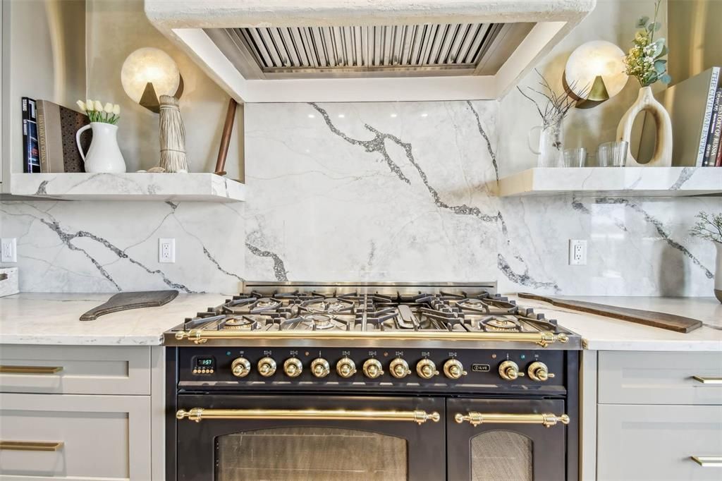 Interior, Kitchen, Marble Walls