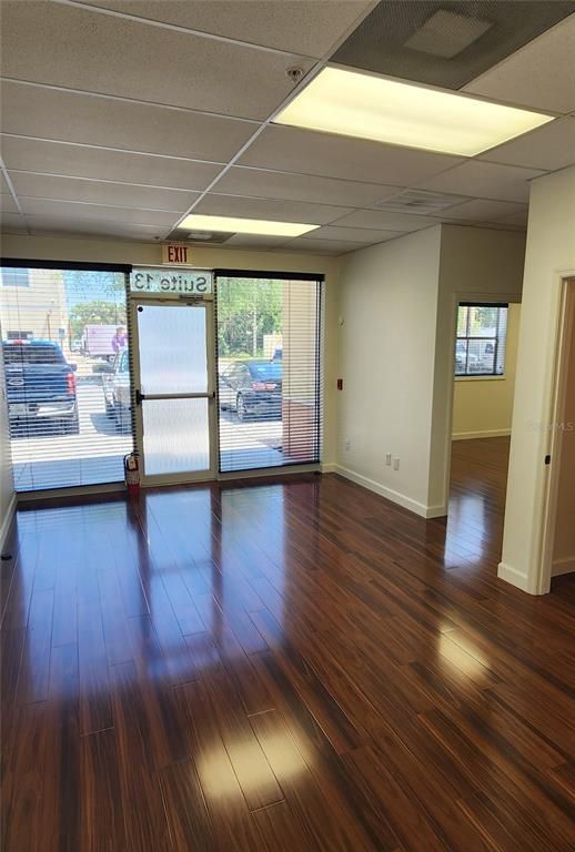 Empty room, Interior, Wood Texture Flooring