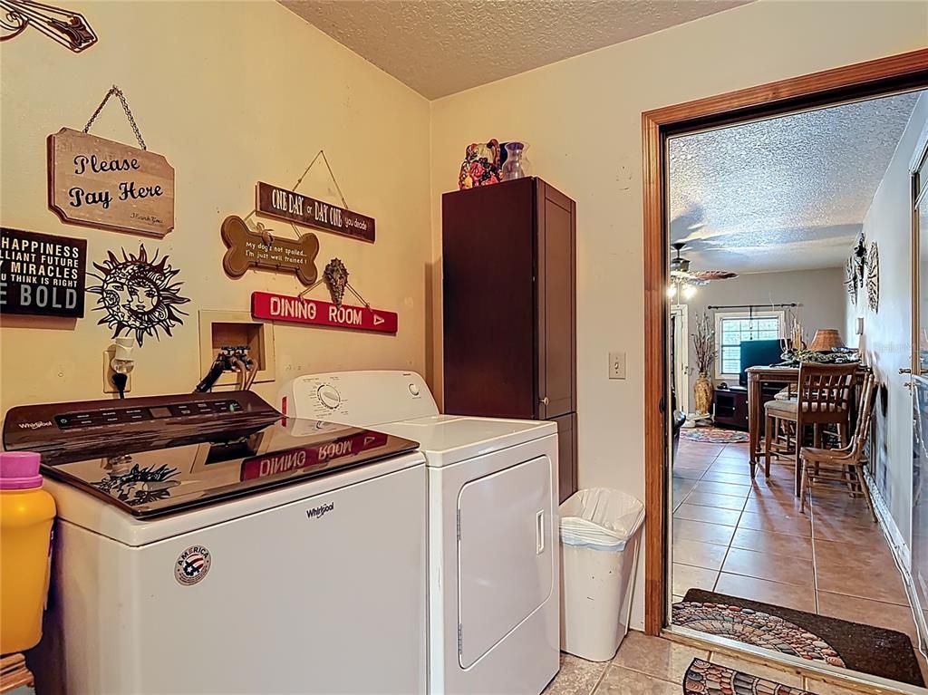 Dining room, Interior, Washer