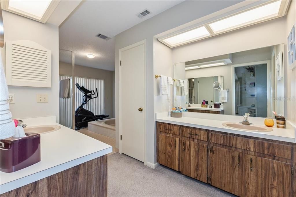 Bathroom, Dual Sink Vanities, Fitness Equipment, Interior