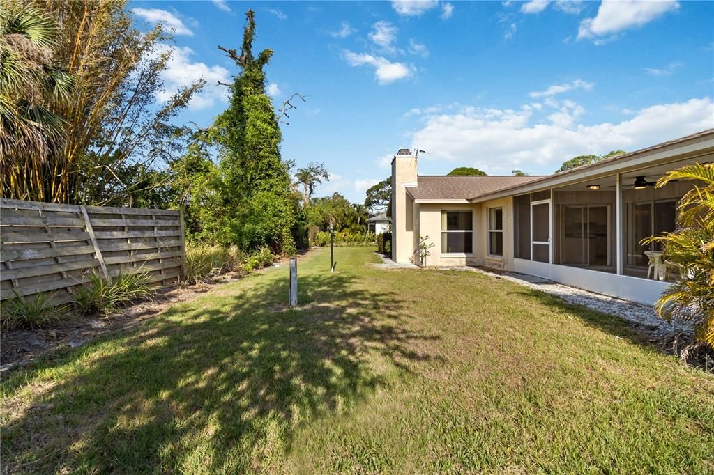 Backyard, Exterior
