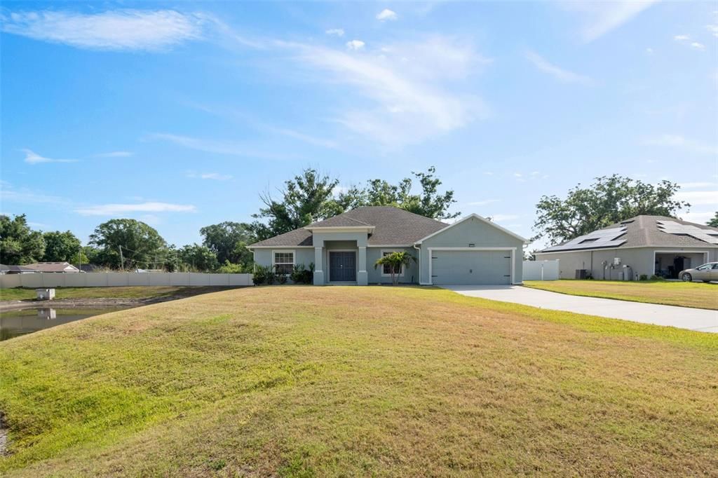 Backyard, Exterior, Solar Panels