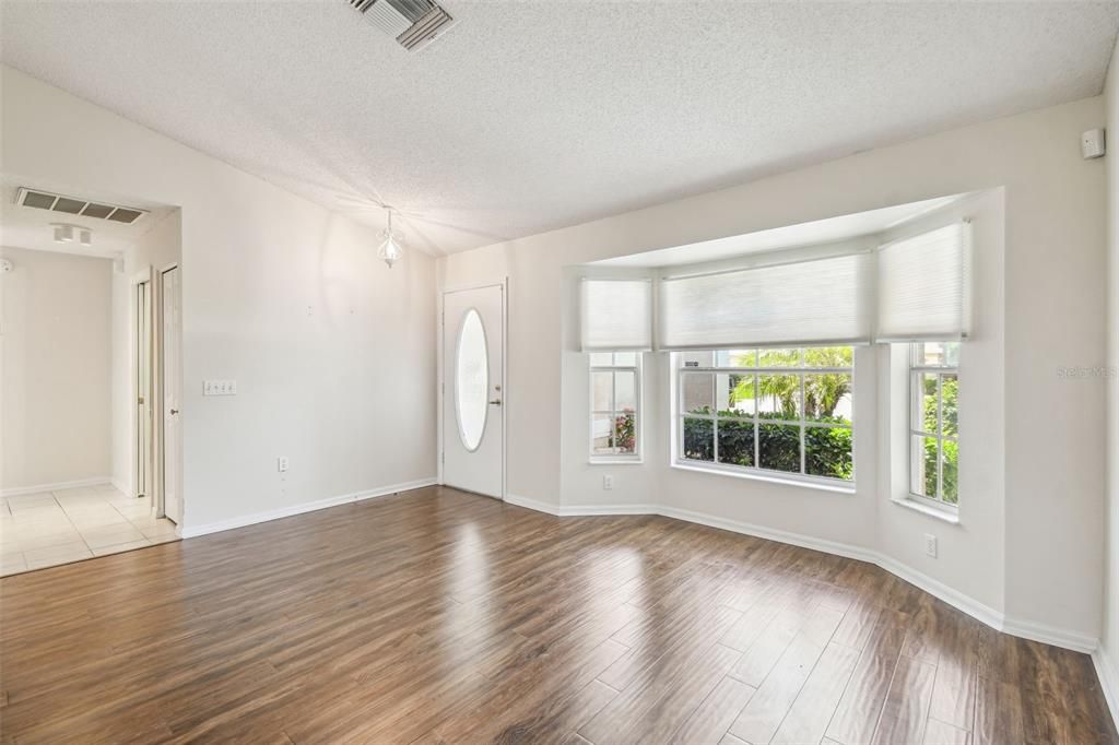 Empty room, Interior, Wood Texture Flooring
