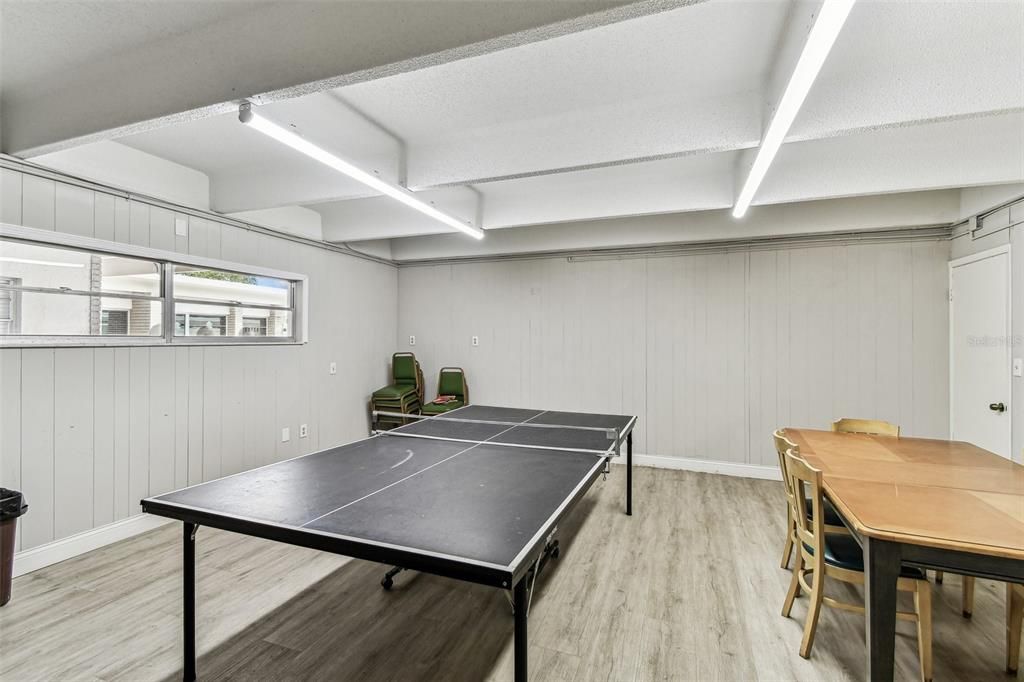 Game Room, Interior, Wood Texture Flooring