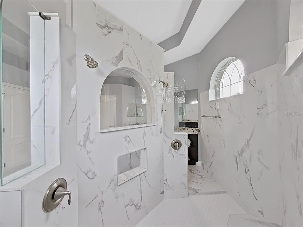 Bathroom, Interior, Marble, Marble Walls