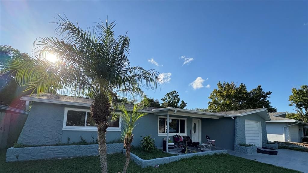 Backyard, Exterior