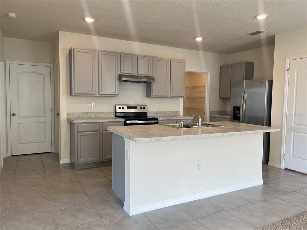 Interior, Kitchen, Recessed Lighting, Stainless Steel Appliances