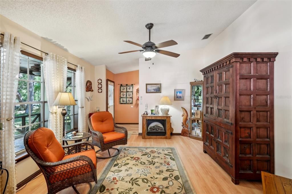 Fireplace, Interior, Living room, Wood Texture Flooring