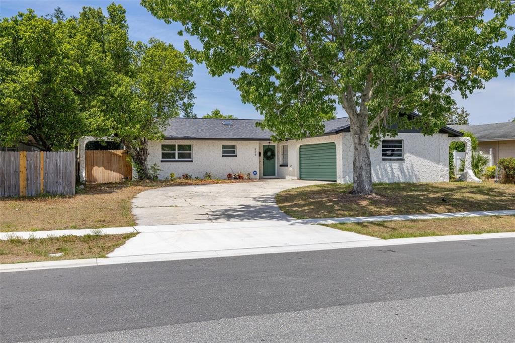 Attached, Backyard, Exterior, Facade, Ranch
