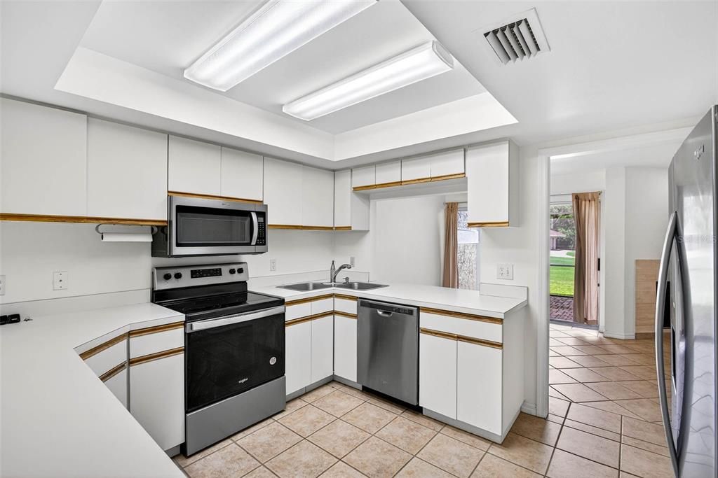 Interior, Kitchen, Stainless Steel Appliances