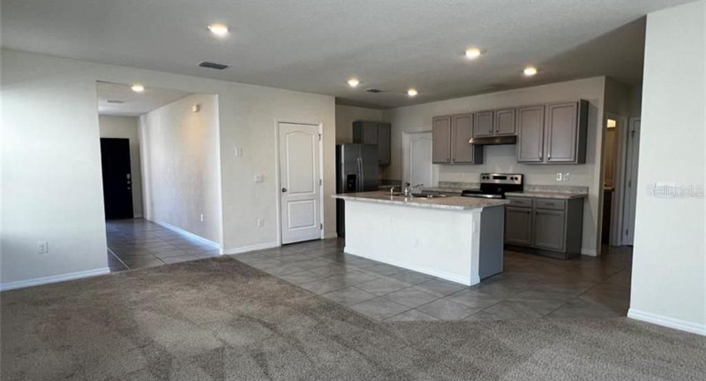 Interior, Kitchen, Recessed Lighting