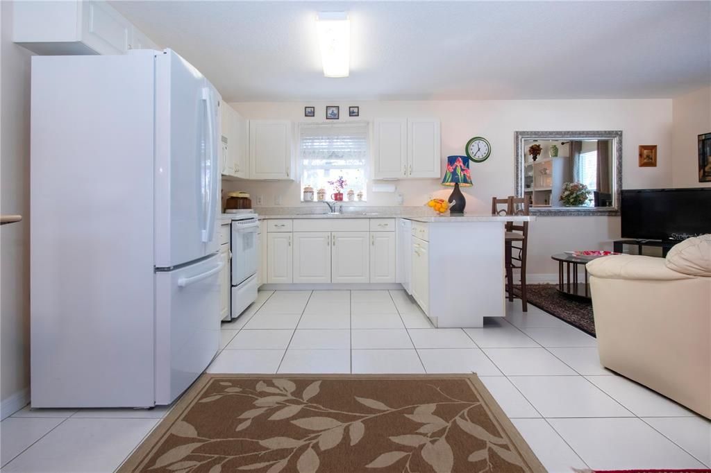 Interior, Kitchen, Living room