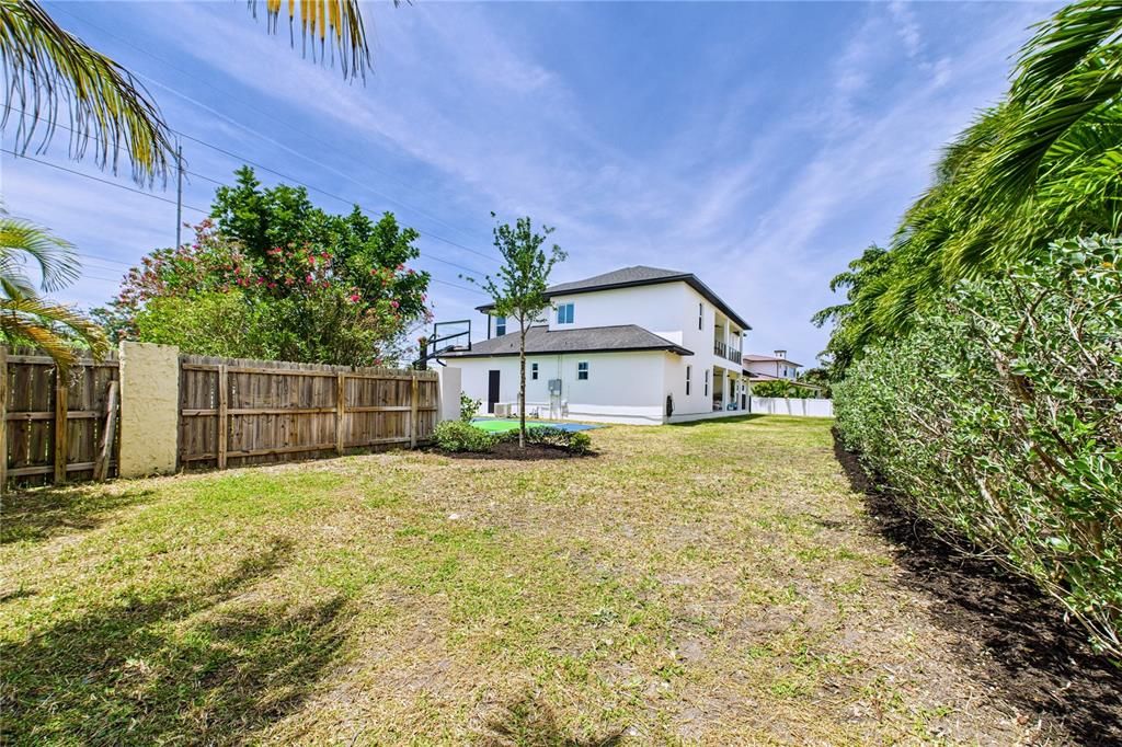 Backyard, Exterior