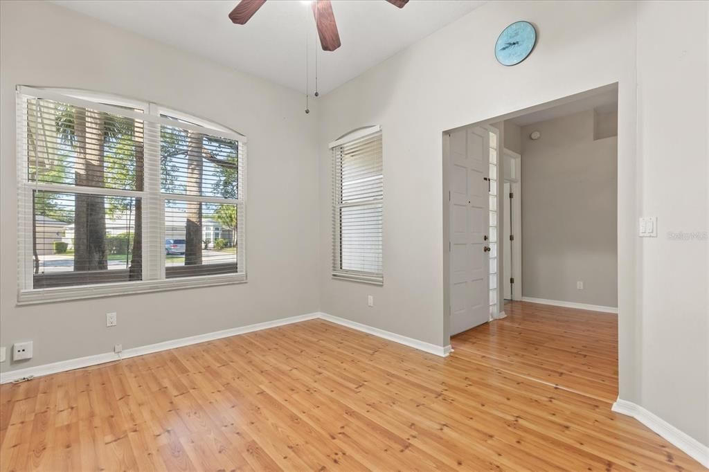 Empty room, Interior, Wood Texture Flooring