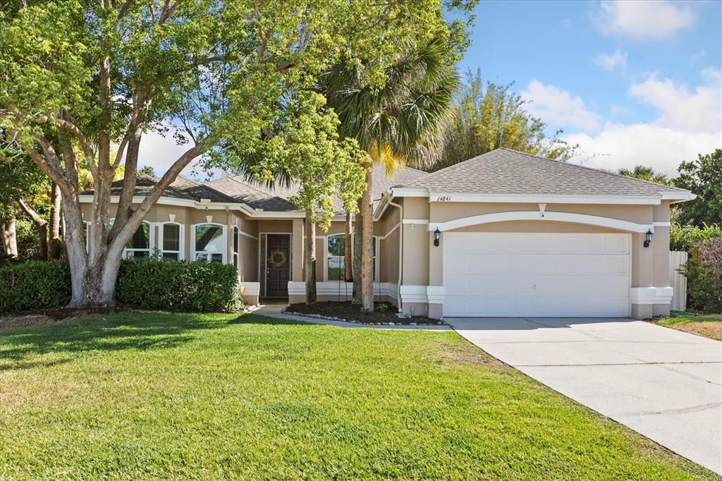 Attached, Backyard, Exterior, Facade, Ranch