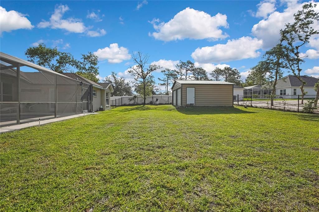 Backyard, Exterior