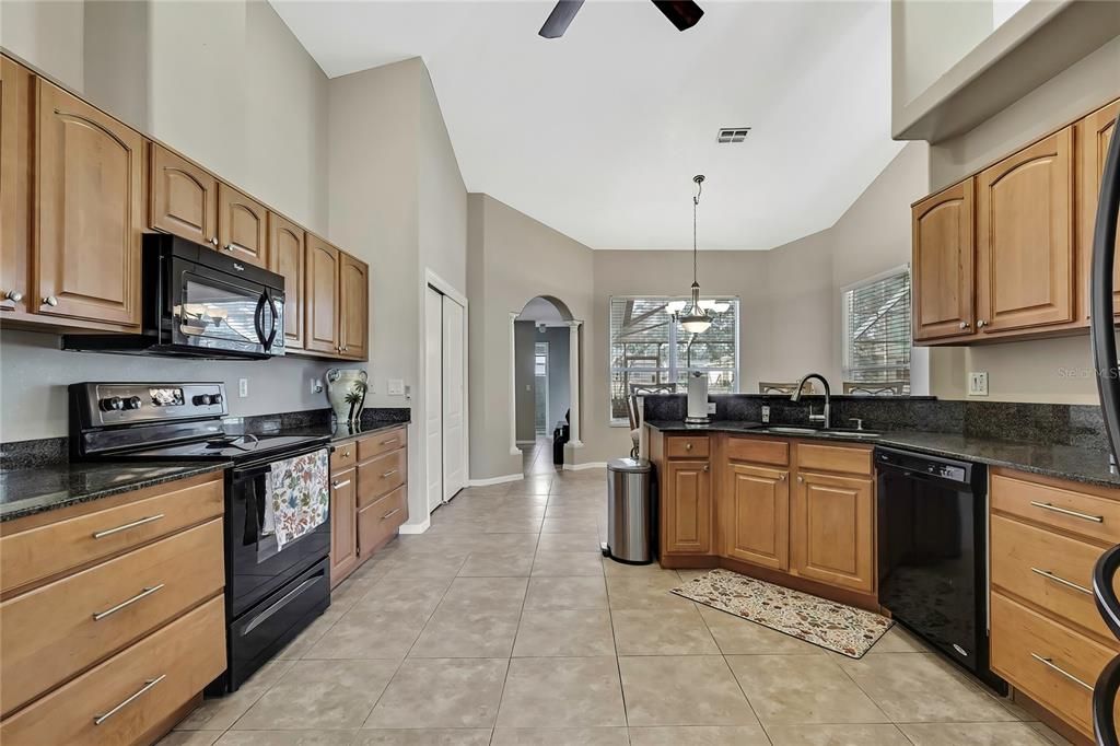 Interior, Kitchen, Pendant Lights