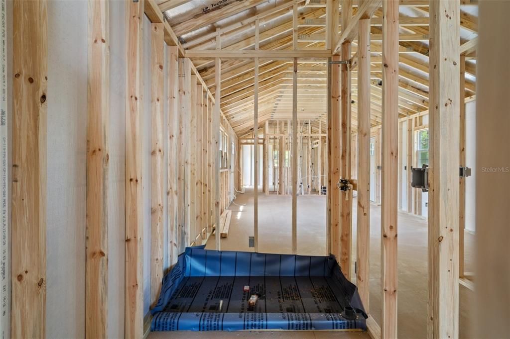 Interior, Wooden Beams