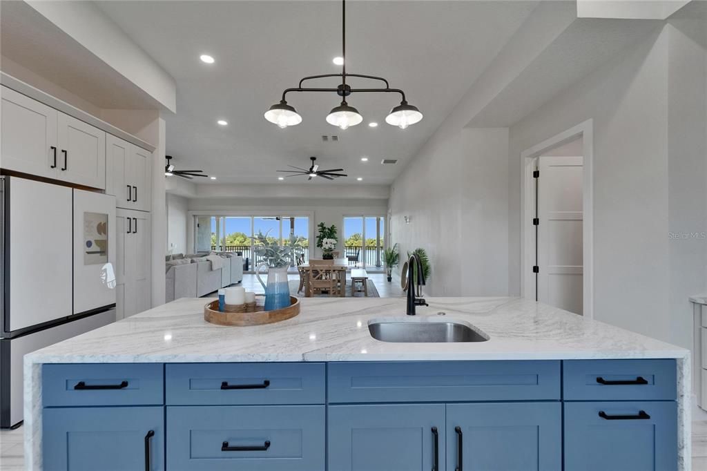 Interior, Kitchen, Pendant Lights, Recessed Lighting