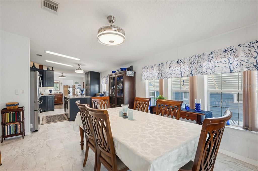 Dining room, Interior, Kitchen, Marble