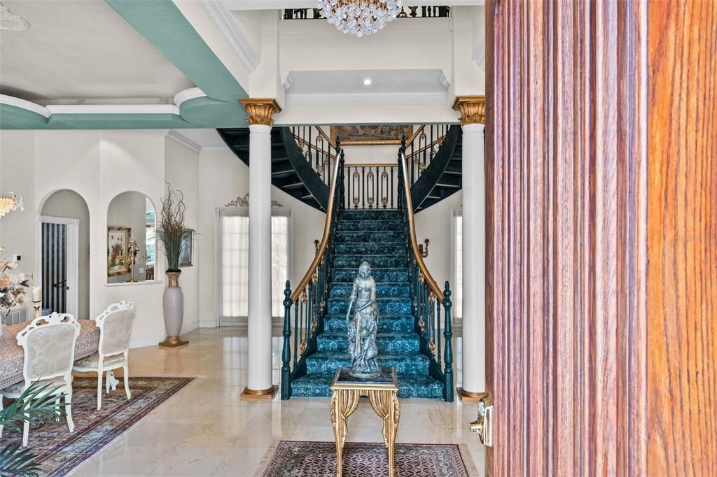 Chandelier, Dining room, Interior, Recessed Lighting