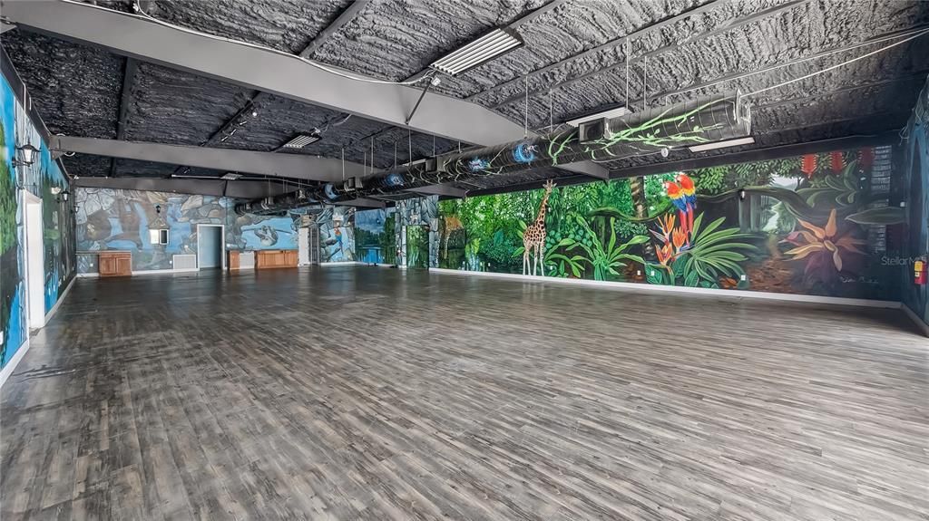 Empty room, Interior, Wood Texture Flooring