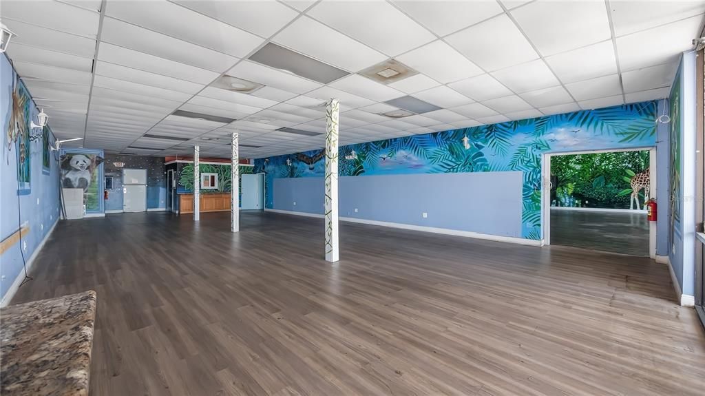 Empty room, Interior, Wood Texture Flooring