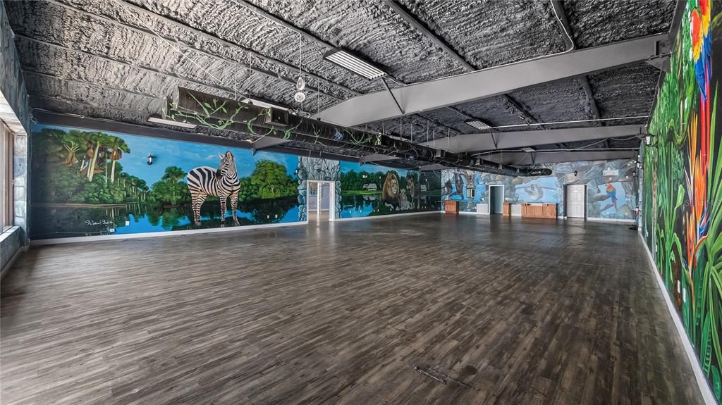 Empty room, Interior, Wood Texture Flooring