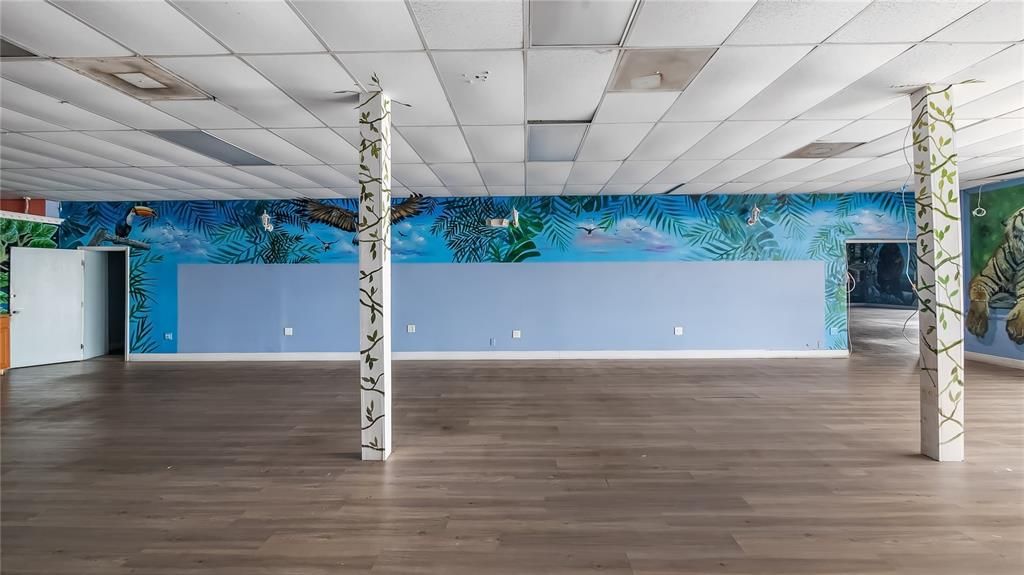 Empty room, Interior, Wood Texture Flooring