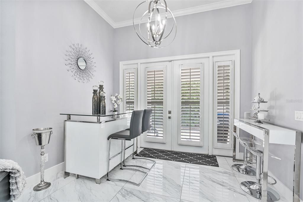 Interior, Marble, Pendant Lights