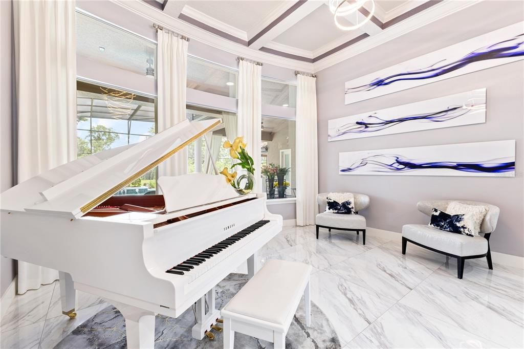 Interior, Marble, Piano