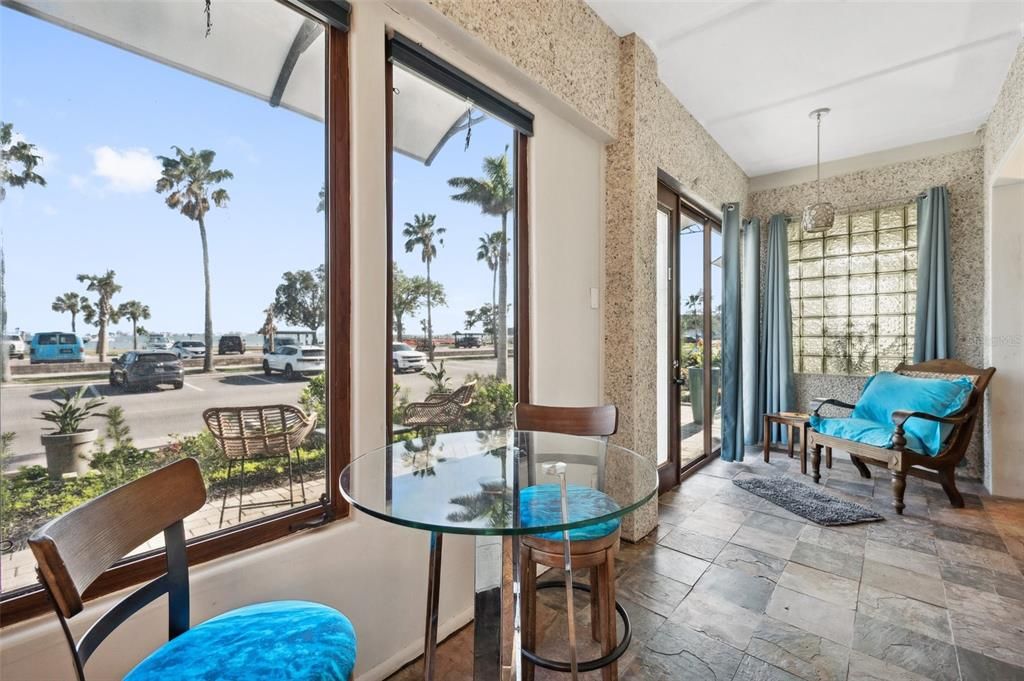 Dining room, Interior, Water