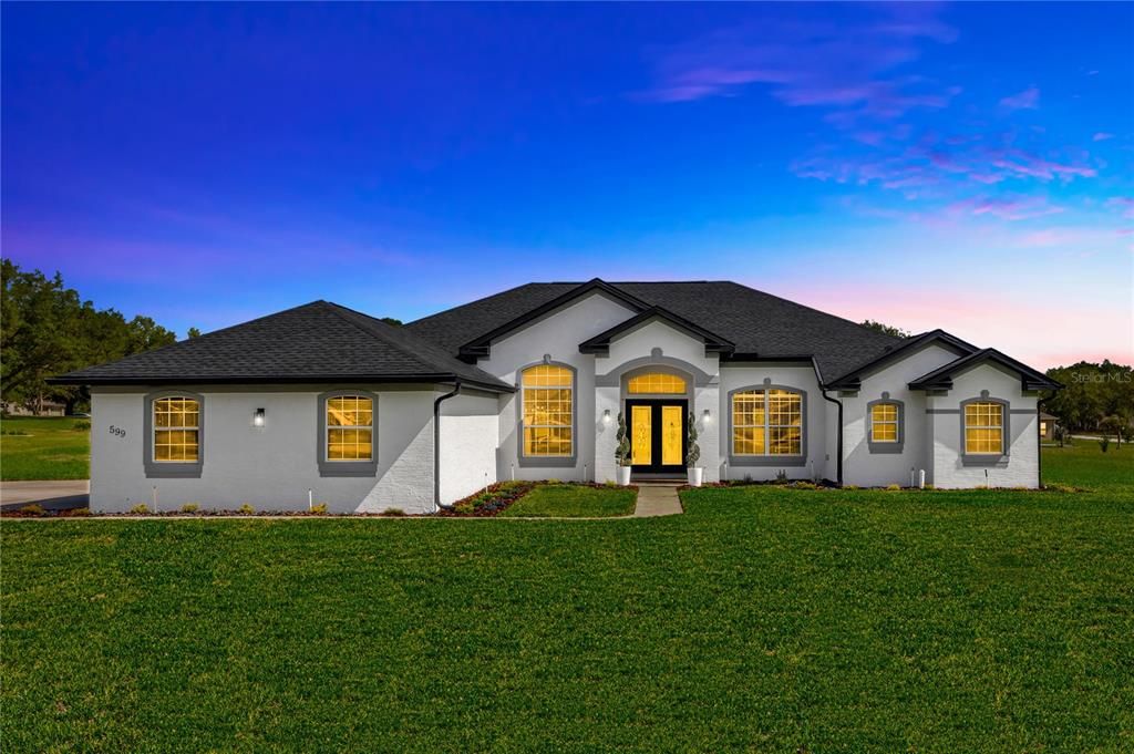 Backyard, Exterior, Facade, French Provincial