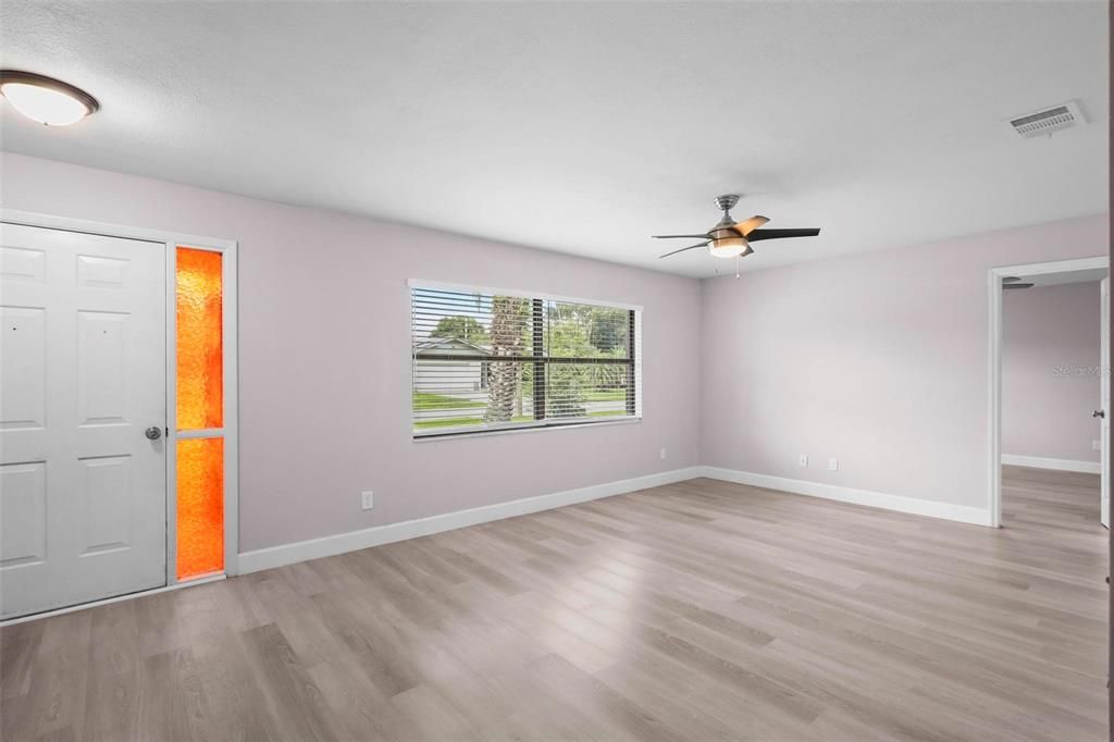 Empty room, Interior, Wood Texture Flooring