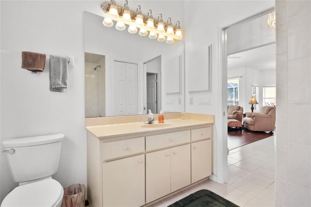 Bathroom, Dual Sink Vanities, Interior, Wood Texture Flooring