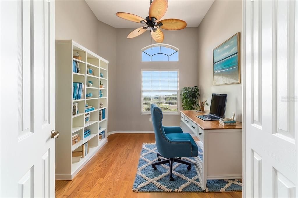 Home Office, Interior, Wood Texture Flooring