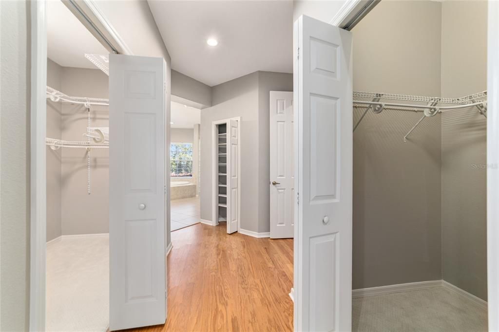 Interior, Recessed Lighting, Walk-in Closets, Wood Texture Flooring