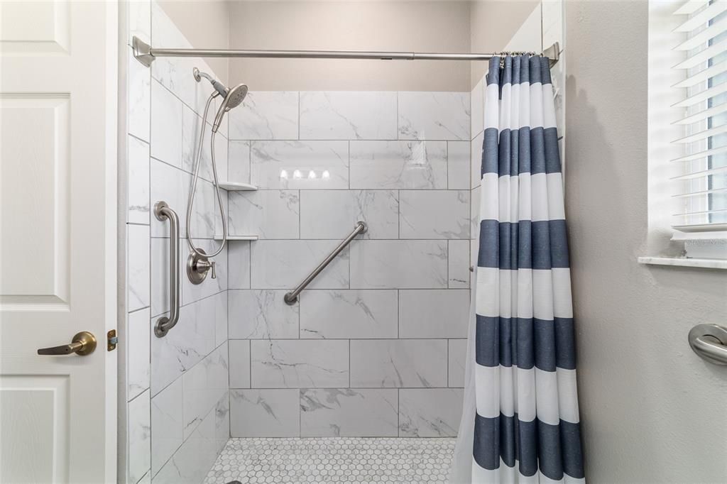 Bathroom, Interior, Marble Walls