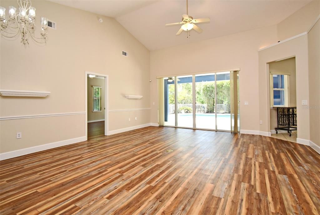 Empty room, Interior, Wood Texture Flooring
