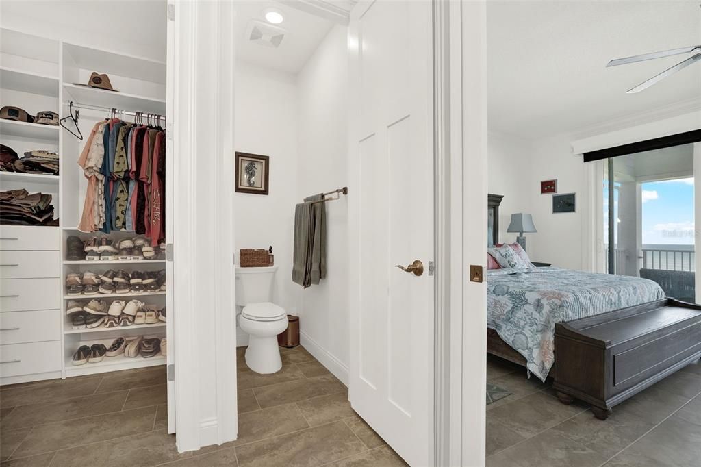 Bathroom, Bedroom, Interior, Recessed Lighting, Walk-in Closets, Water